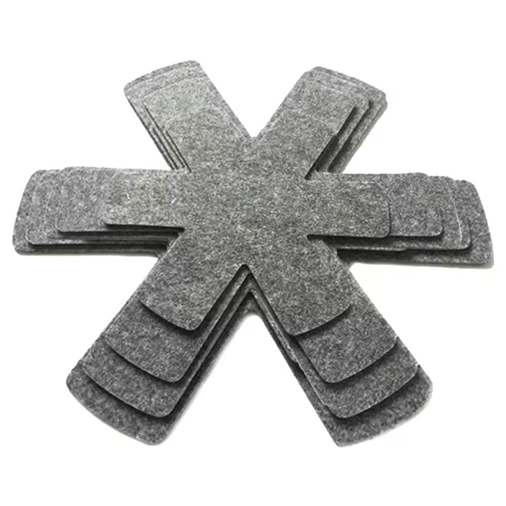 Lot de 3 Protège-Poêles — TITANOX®