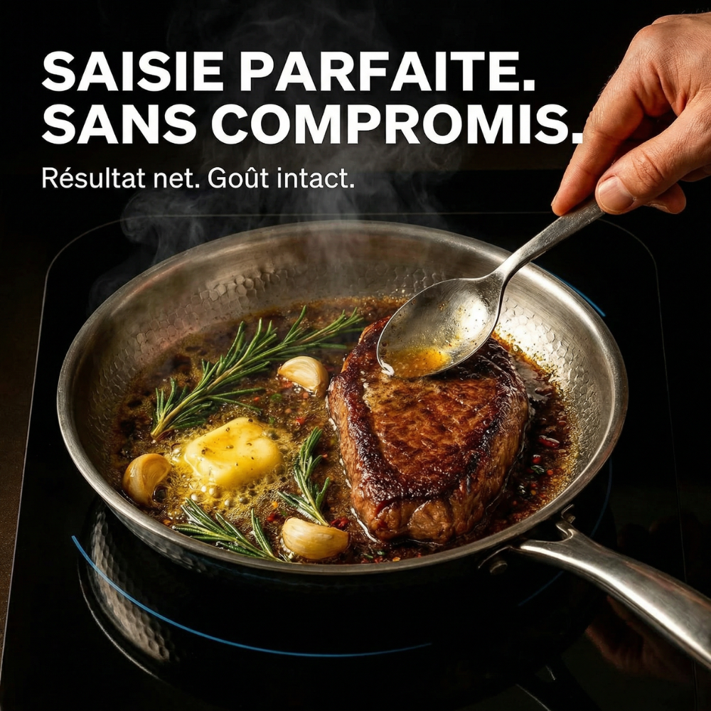 Titanox® — Poêle en Titane Pur | Sans PFAS